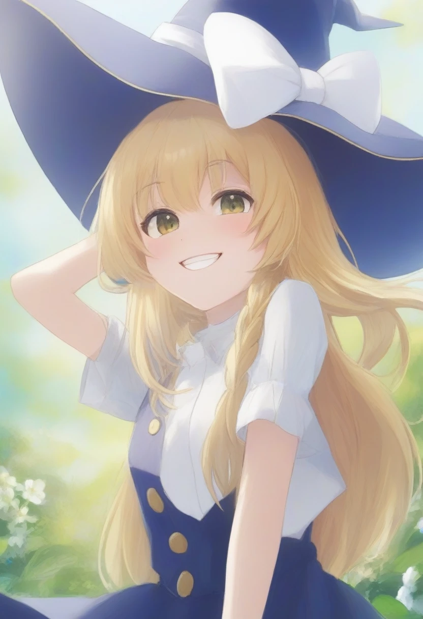 ((Lying down)) ((Lying on the grass)) (sombrero) Cute Smile (Detailed fingers),Lillie,girl1people