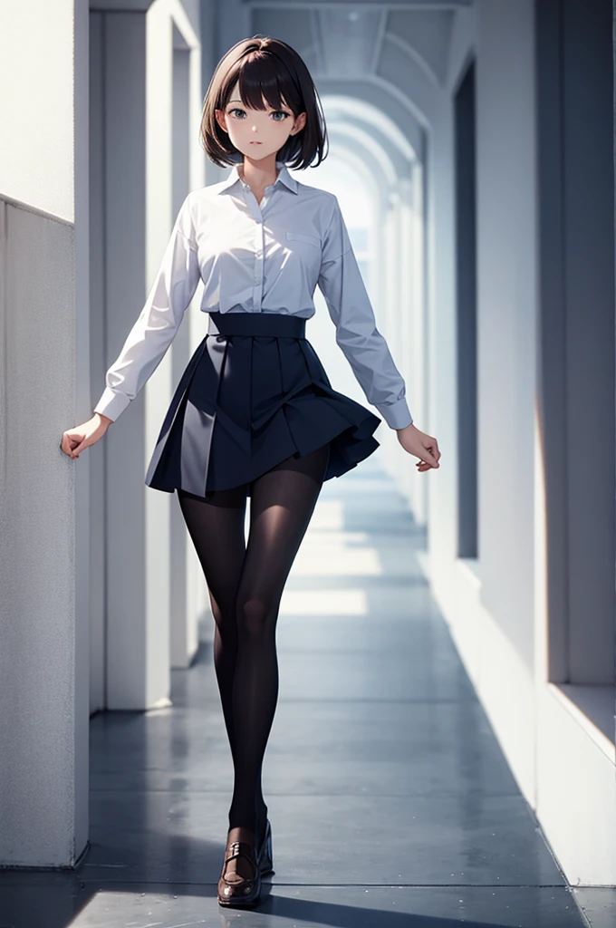 standing on one leg