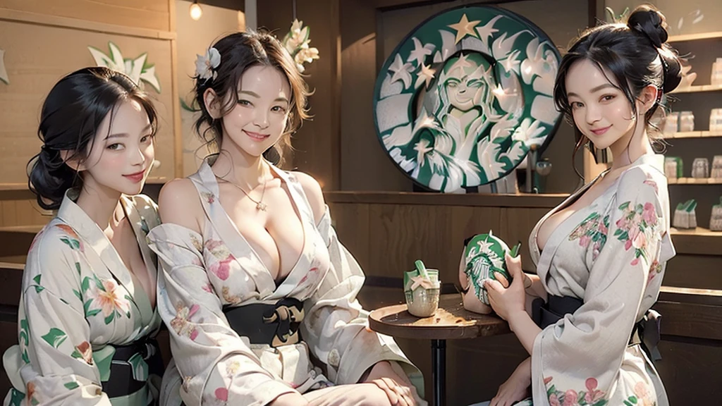 (((((((((Emphasize cleavage)))))))))
(((((((Bra is visible)))))))
(((((((((I can see your shoulders)))))))))
(((((((((Three Women)))))))))
(((((((((((Woman in floral yukata))))))))))
((((((White skin))))))
((((((Heavy makeup))))))
((((((Beautiful Face))))))
(((((((((Full body photo)))))))))
(((((((お洒落でcuteInside the Starbucks store)))))))
8k、RAW Photos、Highest quality、Super detailed、Super Resolution、Ultra HD、8k wallpaper、Amazing details
(((((((((((Inside the Starbucks store)))))))))))、
((((((Sit down and eat cake、Drink Starbucks coffee、smile))))))、((Heart Necklace))
Modern and sleek design:Interior design using natural materials、Many of the designs are warm and made using wood and metal.。 Large windows:自然光をたっぷり取り入れるためのLarge windowsがあり、Providing a bright and open space。 Green Interior:Potted plants are effectively placed、It creates a relaxing atmosphere。 artwork:Works by local artists、Starbucks-related art on display。 Cozy seating:Cushioned chairs and sofas、Bar sheet etc.、A variety of seating options available。 Open kitchen area:Being able to see how drinks and food are made、We provide peace of mind and transparency。 Unique lighting:Antique lamps and chandelierodern lighting fixtures are used。 Comfortable background music:Relaxing music is playing、A comfortable space is provided。 Wide々Table space:一人でもグループでも使いやすいWide々There is a table with。 Community Table:There is a large table where you can socialize with other customers.。 Seasonal decorations:The decorations are themed according to the season.。 Design with a local feel:The design incorporates the local culture and characteristics.。 Fragrance production:コーヒーの香りが店内にWideがり、A space that satisfies the five senses has been created.。 Conversation with a barista:フレンドリーなConversation with a baristaが楽しめるカウンターエリアがあります。
8k、RAW Photos、Highest quality、masterpiece:1.2、Super detailed、Super Resolution、Ultra HD、8k wallpaper、Amazing details、Photorealistic:1.4、Having fun by the water、Full Body Shot、Full body photo、High-resolution RAW color photos、Professional photos、A scene full of emotion、Very detailed and beautiful、Ultra HD、8k wallpaper、Amazing details、Huge file sizes、Highly detailed beautiful girls、Highly detailed face Highly detailed eyes、Extremely realistic skin、 Highly detailed fingers, Highly detailed nose, Highly detailed mouth, Perfect Anatomy, Highly detailed background, Highly detailed clothing, , cute女の子, Famous Japanese Idols, cute, Realistic body, Slender, White skin, Glowing Skin, Slim body, Realistic Face, Delicate eyes, double eyelid,