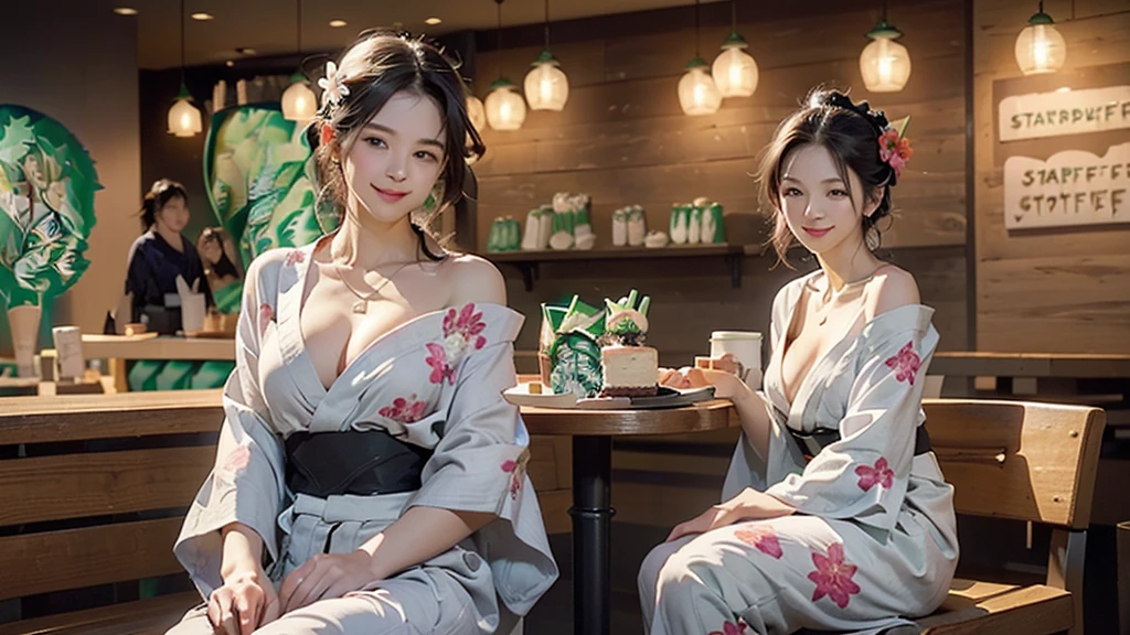 (((((((((Emphasize cleavage)))))))))
(((((((Bra is visible)))))))
(((((((((I can see your shoulders)))))))))
(((((((((Three Women)))))))))
(((((((((((Woman in floral yukata))))))))))
((((((White skin))))))
((((((Heavy makeup))))))
((((((Beautiful Face))))))
(((((((((Full body photo)))))))))
(((((((お洒落でcuteInside the Starbucks store)))))))
8k、RAW Photos、Highest quality、Super detailed、Super Resolution、Ultra HD、8k wallpaper、Amazing details
(((((((((((Inside the Starbucks store)))))))))))、
((((((Sit down and eat cake、Drink Starbucks coffee、smile))))))、((Heart Necklace))
Modern and sleek design:Interior design using natural materials、Many of the designs are warm and made using wood and metal.。 Large windows:自然光をたっぷり取り入れるためのLarge windowsがあり、Providing a bright and open space。 Green Interior:Potted plants are effectively placed、It creates a relaxing atmosphere。 artwork:Works by local artists、Starbucks-related art on display。 Cozy seating:Cushioned chairs and sofas、Bar sheet etc.、A variety of seating options available。 Open kitchen area:Being able to see how drinks and food are made、We provide peace of mind and transparency。 Unique lighting:Antique lamps and chandelierodern lighting fixtures are used。 Comfortable background music:Relaxing music is playing、A comfortable space is provided。 Wide々Table space:一人でもグループでも使いやすいWide々There is a table with。 Community Table:There is a large table where you can socialize with other customers.。 Seasonal decorations:The decorations are themed according to the season.。 Design with a local feel:The design incorporates the local culture and characteristics.。 Fragrance production:コーヒーの香りが店内にWideがり、A space that satisfies the five senses has been created.。 Conversation with a barista:フレンドリーなConversation with a baristaが楽しめるカウンターエリアがあります。
8k、RAW Photos、Highest quality、masterpiece:1.2、Super detailed、Super Resolution、Ultra HD、8k wallpaper、Amazing details、Photorealistic:1.4、Having fun by the water、Full Body Shot、Full body photo、High-resolution RAW color photos、Professional photos、A scene full of emotion、Very detailed and beautiful、Ultra HD、8k wallpaper、Amazing details、Huge file sizes、Highly detailed beautiful girls、Highly detailed face Highly detailed eyes、Extremely realistic skin、 Highly detailed fingers, Highly detailed nose, Highly detailed mouth, Perfect Anatomy, Highly detailed background, Highly detailed clothing, Teen, cute女の子, Famous Japanese Idols, cute, Realistic body, Slender, White skin, Glowing Skin, Slim body, Realistic Face, Delicate eyes, double eyelid,