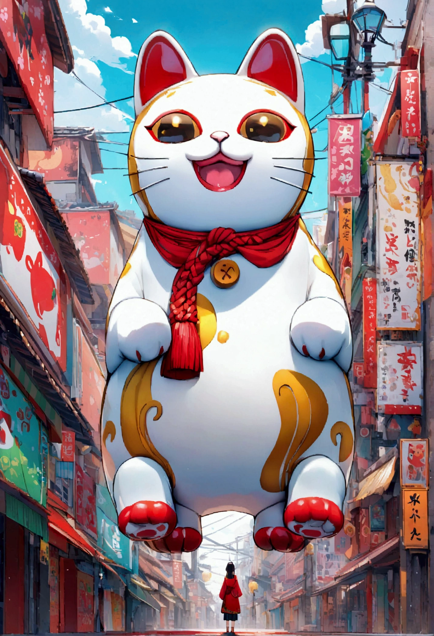 giant Lucky cat