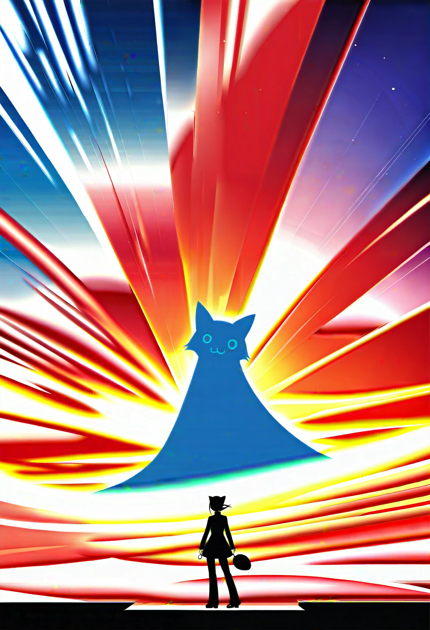 score_9, score_8_superior, score_7_superior, score_6_superior, score_5_superior, score_4_superior, BREAK、quality\(8k,非常に精細なCGユニットのwallpaper, masterpiece,High resolution,top-quality,top-quality real texture skin,Surreal,解像度をsuperiorげる,RAW Photos,最高quality,Very detailed,wallpaper,Cinema Lighting,Ray-tracing,Golden Ratio\), break ,giant cat , Unreal giant cat, Everyday Scenes, Daily life in the Japanese countryside, 猫を見superiorげるコロポックル, Villain, 非Everyday Scenes, ( ゚D゚)Cat and Koropokkuru