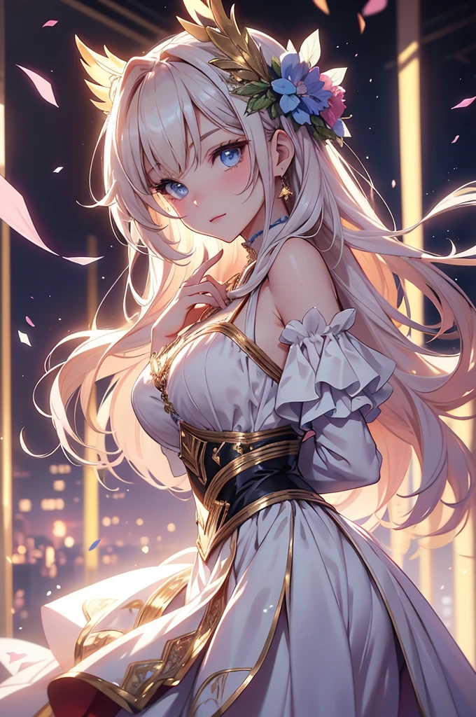(best quality,4K,8K,high resolution,masterpiece:1.2),Extremely detailed,(Practical,photoPractical,photo-Practical:1.37),Acrylic painting,Wearing a Lolita dress、Beautiful Russian model with fluffy hair,Beautiful Russian models,Very bright hair color,Delicate facial features,Beautiful Russian models站在星空环绕的美丽花园里,Beautiful Russian model in bright lolita dress,Beautiful Russian models,Wear with sophisticated accessories and a matching hat,Beautiful Russian models双手叉腰,Posing elegantly,Beautiful Russian models,Long flowing double ponytails,Beautiful Russian models,With bright blue eyes and rosy lips,Beautiful Russian models带着喜悦的表情,Beautiful Russian models摆出动感的姿势,Surrounded by falling cherry blossoms,Beautiful Russian models被五彩缤纷的鲜花和蝴蝶包围着,Beautiful Russian models连衣裙装饰着可爱的蝴蝶结和蕾丝细节,Beautiful Russian models,With a charming smile,Beautiful Russian model with soft, Soft tones,Beautiful Russian models,Exudes a magical light,Beautiful Russian models在风景如画的环境中蜿蜒的小路通向一座宏伟的城堡,Russian beauty model holding microphone and singing passionately,Beautiful Russian models,A fairytale background,Beautiful Russian model with soft, Dreamy atmosphere,Beautiful Russian models,Has a subtle bokeh effect,Beautiful Russian models站在月光下,Beautiful Russian model with warm, Golden sunset in the background,Beautiful model surrounded by twinkling stars and colorful nebulae,creating an ethereal and captivating artistic masterpiece.