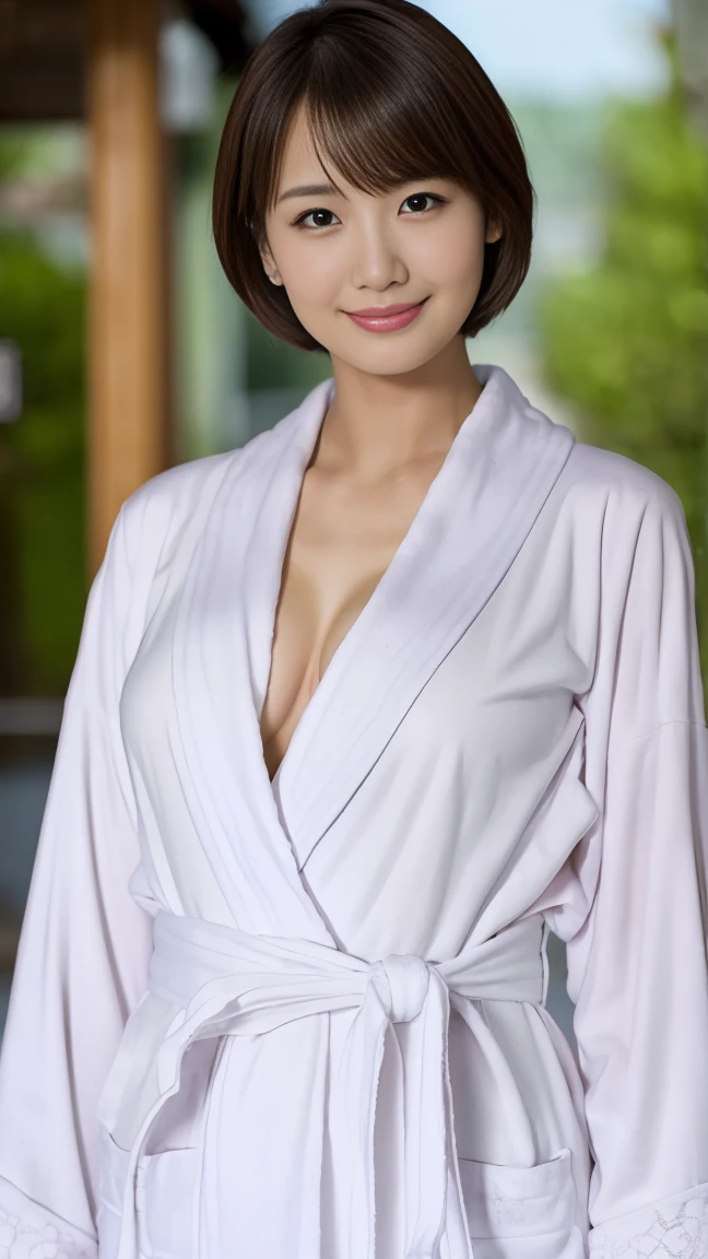 ((highest quality, 8K, masterpiece: 1.3)), sharp focus: 1.2, Beautiful woman with muscular body: 1.4, Arms are drooping, slim abdomen: 1.2, ((layered haircut, big: 1.2)), wet body: 1.1, very detailed顔と肌の質感, fine eyes, double eyelid, sunburned skin, sunburned, sweaty skin, 1 girl, beautiful and perfect face, bob cut, intricate details, movie-like atmosphere, 8K, very detailed, (realistic, photorealistic: 1.37), Super detailed, highest quality, realistic, very delicate and beautiful, Raw photo, (((professional lighting)), face lighting, Depth of bounds written, single focus, (judo)), (wearing a judogi)), ((wearing a judogi)), (very detailed judo belt)), ((brazilian jiu jitsu purple belt)), (((super big breasts))) 、Wear the official judo uniform), ((long sleeve)), ((wearing a t-shirt)), (muscular and healthy), small head, (((beautiful eyes)), real face, realistic face, real face, fine eyes, (fashionable hairstyle: 1.3), viewer, (cool japan women)), intellectual, sports, (smile: 1.15), (closed mouth), fine and beautiful eyes, (dojo: 1.3), judo選手, healthy body, (short hair: 1.2), short hair, black skin、((cleavage))