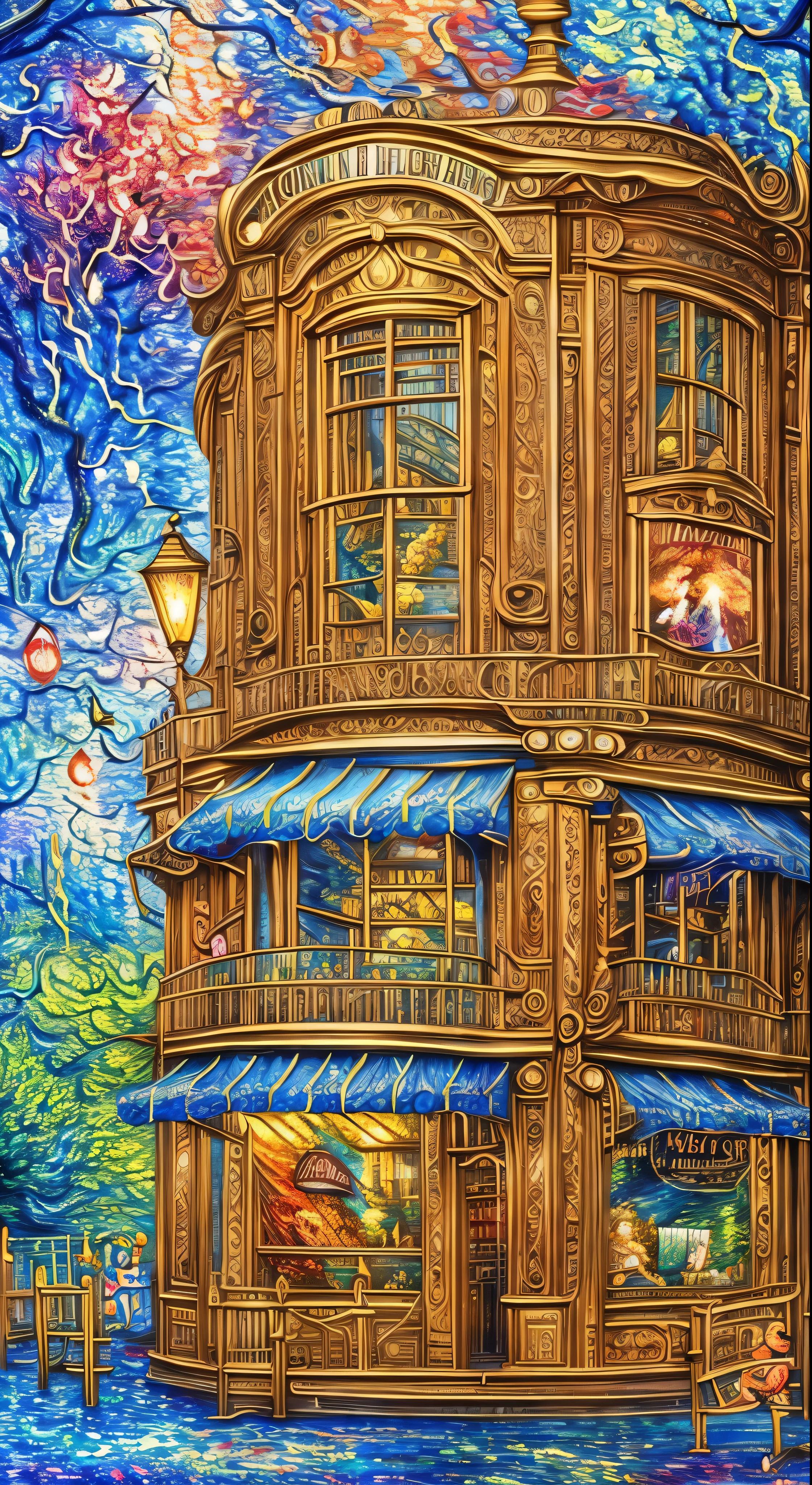 [(transparent background: 1.5)::5],(((masterpiece))),(((best quality))),(((extremely detailed))),illustration, mysterious,vivid color, shiny , (impressionism: 1.4), Pret A Manger, French Fries, Family Barrel, Fish and Chips, (snack bar), (food stand), london, harry potter, Harry Potter, wizarding world, eatery, cuisine, food service, typography, type design, magical style, mystical font, 