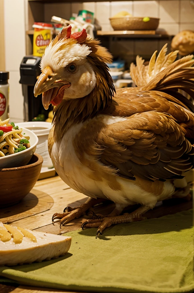 Chicken noodle