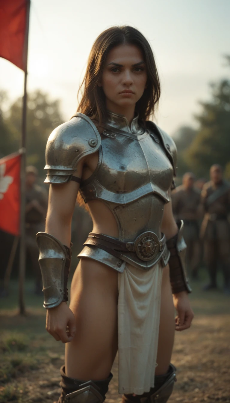 (zPDXL2), score_9, score_8_up, score_7_up, source_anime, 2d,
Ashxl,multicolored hair,brown eyes,lips, single shoulder armor,armor,pelvic curtain,serious,clenched hands, battle ground,morning,flag,
AissistXLv2, unaestheticXL_bp5, SimplePositiveXLv2, zPDXL2 PonyXLV6_Scores