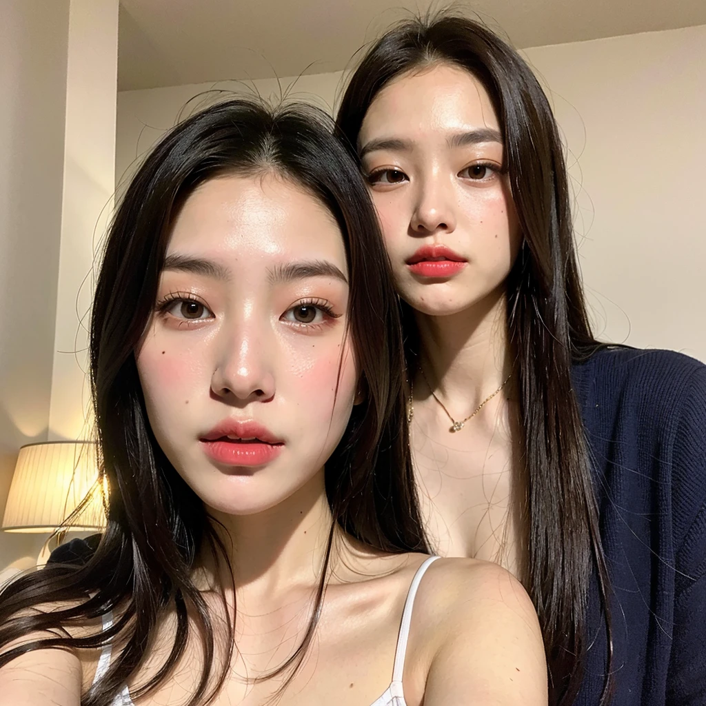 ulzzang-6500-v1.1, (Raw photo:1.2), (Photoreal), (genuine:1.4), (muste piece:1.3), beautiful women, Female college student, masterpiece, 90's vibe, Classic Look, highest quality, super detailed, photo-realistic, shining eyes, detailed face, clavicle, beautiful eyes, black eye, detailed eyeshadow, black hair, smiling, lip gloss, pink lip, Makeup, (Charm:1.5), sharp focus, clear eyes, hunter's eyes, eyelash, full body, (wavy hair:1.1),(short hair:1.3), nsfw, light pink nipples,(election of pink nipples:1.2), spread legs, squatting, pussy focus, cameltoe, spread pussy wide, vaginal fingers, pubic hair