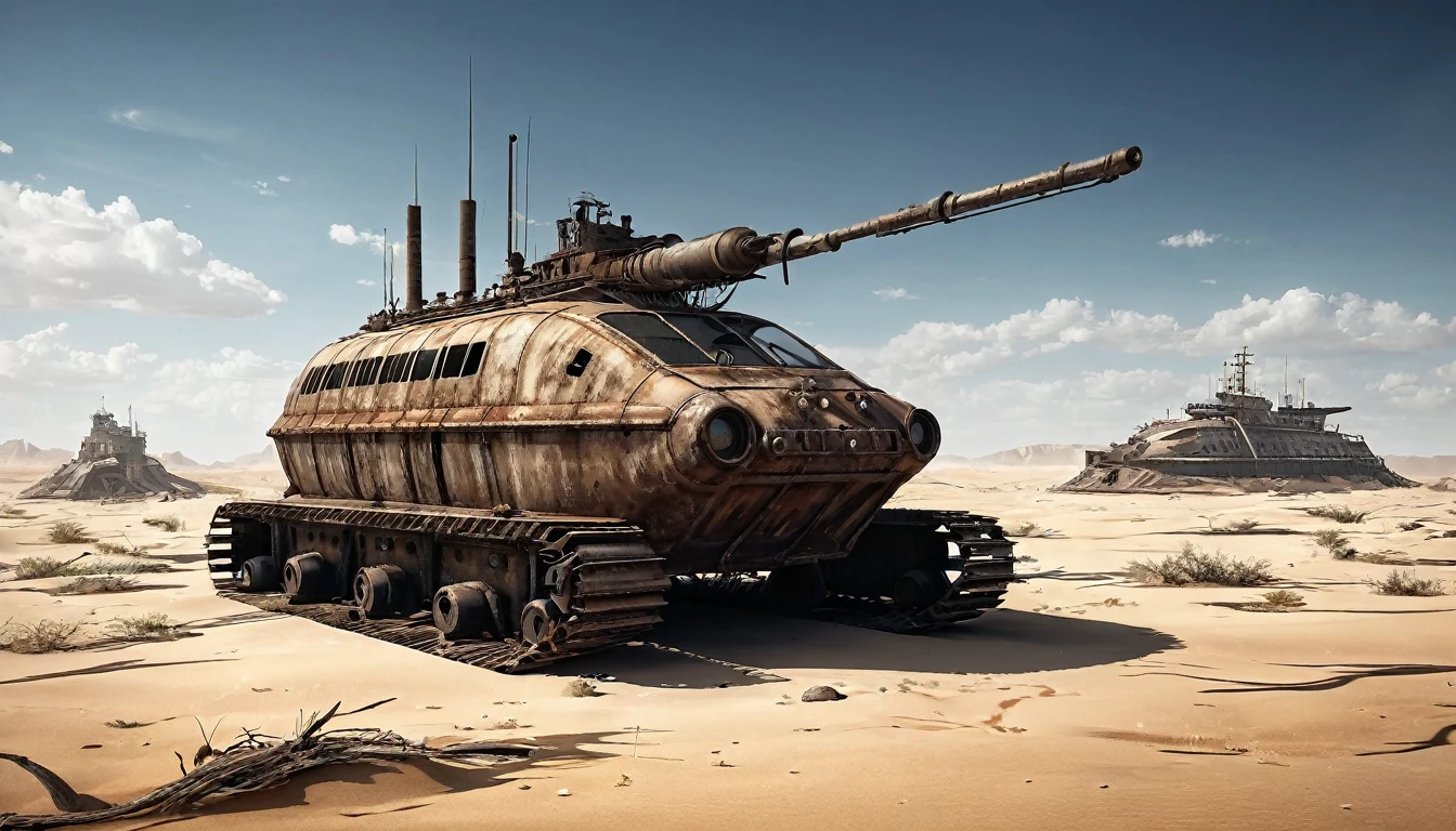 submarine desert post apocalyptic