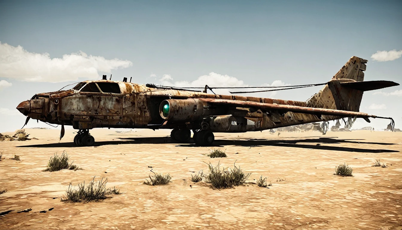 jet desert post apocalyptic