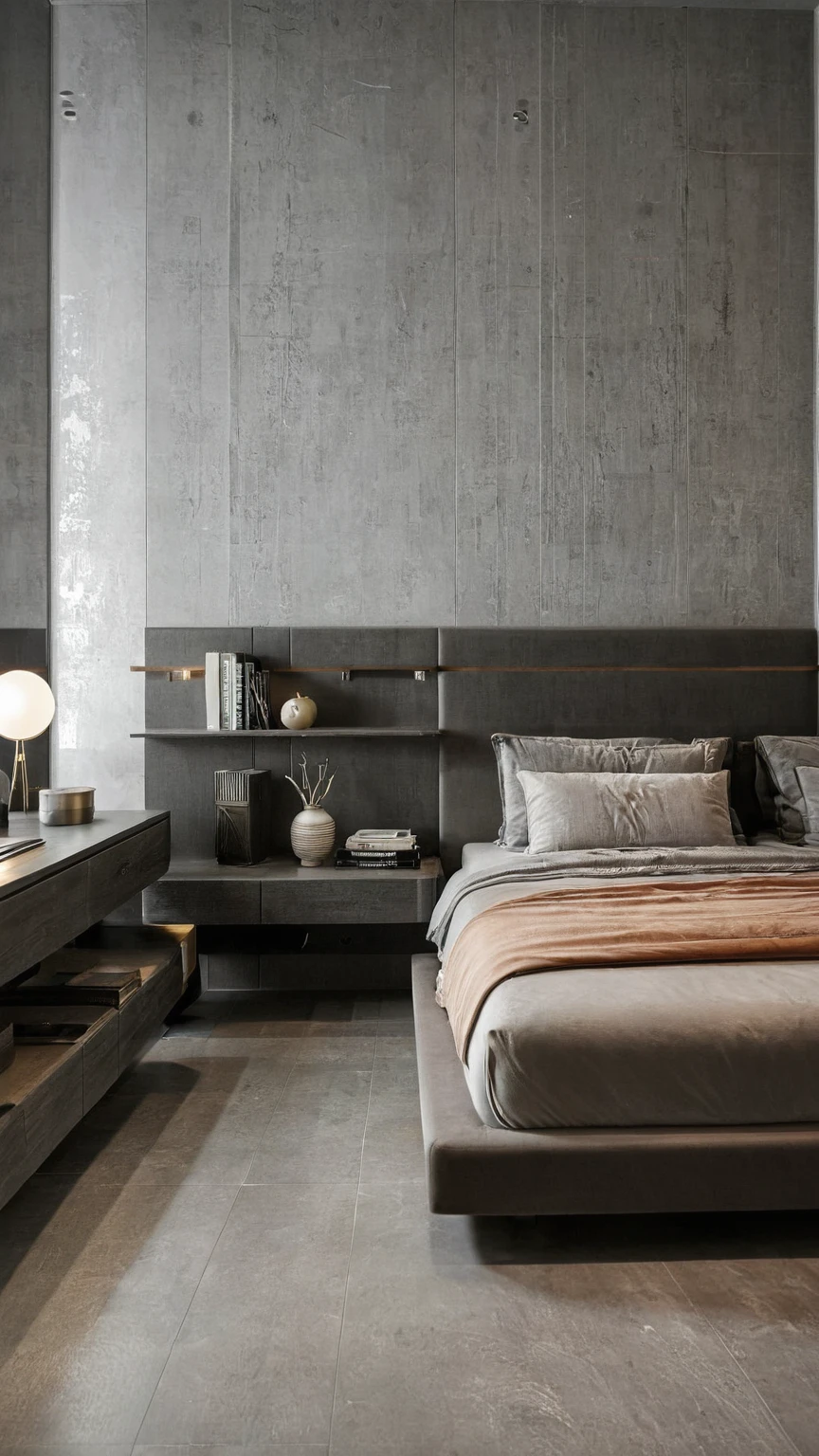 Raw photo,Masterpiece, high quality, best quality, authentic, super detail,
exterior, outdoors, bedroom style modern, glass windows, pavement, trees, sky, cloud, (daylight:1.1), gray wall,
