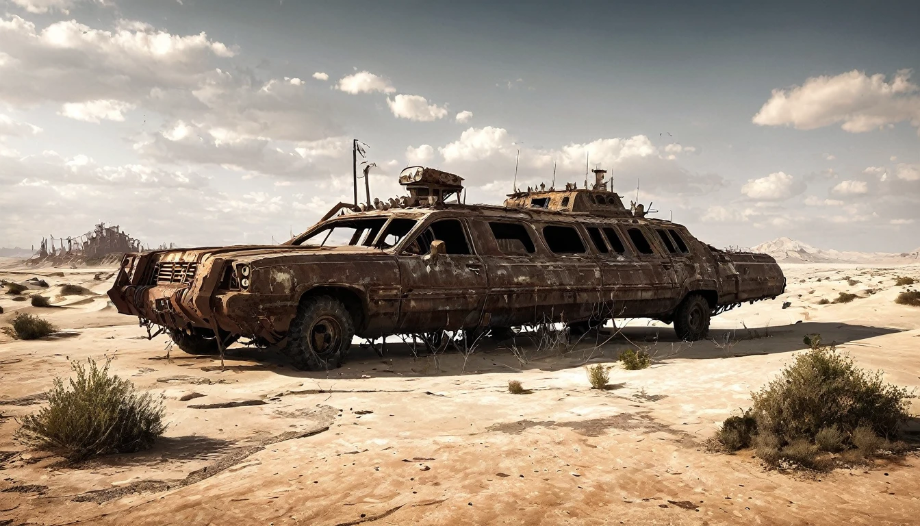 ship desert post apocalyptic