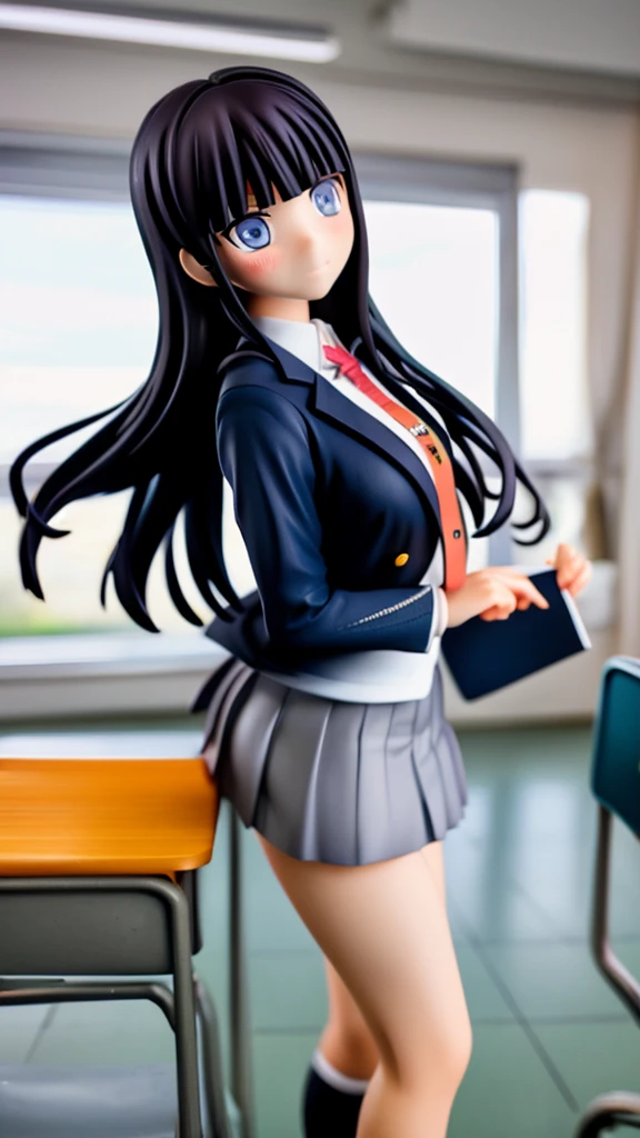 Blazer-type uniform,classroom