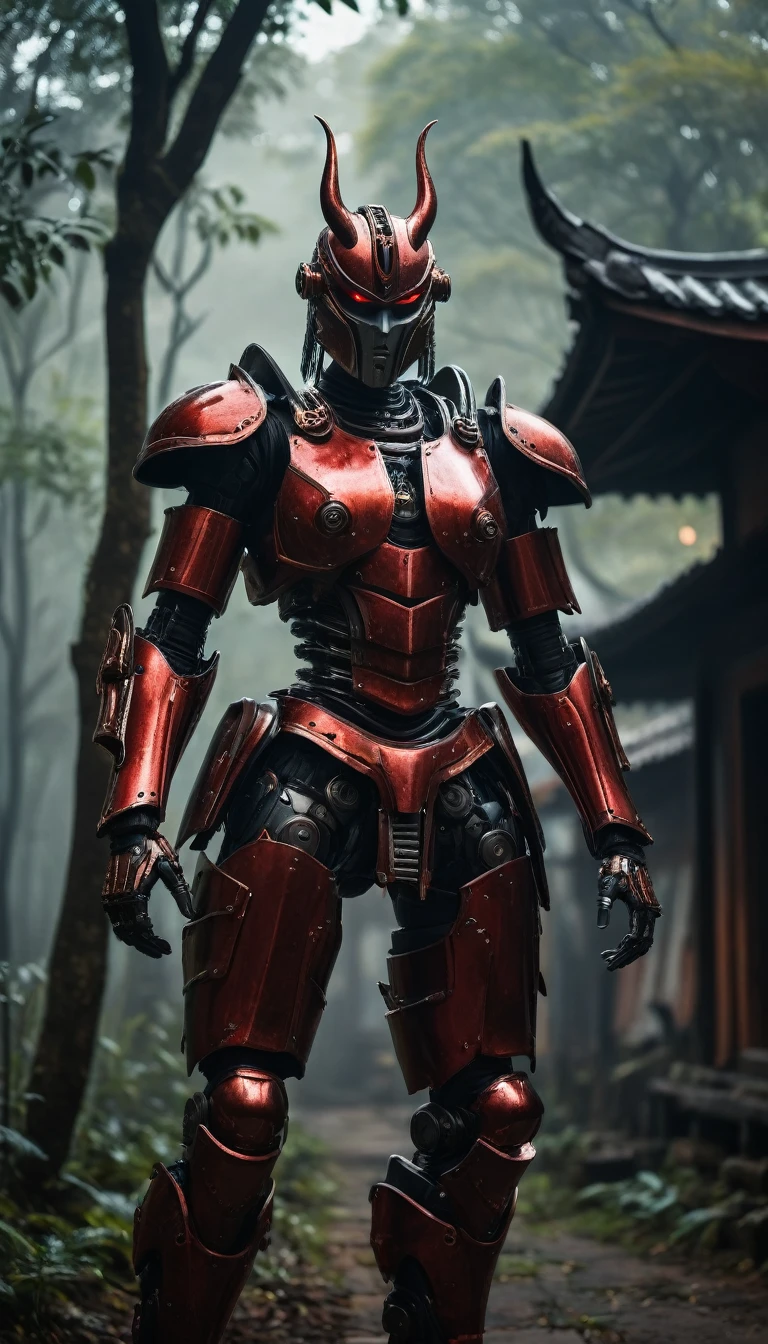 analog photo, hyper realistic, inspired by Beksinski, shot on Canon EOS 1D X Mark III, masterpiece, Equatorial Guinea Samurai cyborg robotic demon warrior, samurai cyberpunk armor, dynamic action pose, built of metal red gilded armor, intrincate details, in old village scene, biomechanical, mechanical parts, chiaroscuro , hyper realistic,girl 18 years old, ((18 y.o)), pointed nose, masterpiece, best quality, realistic, bright lighting, ((grey eyes)), ultra high resolution, depth of field, (detailed face: 1.2), (detailed eyes: 1.2), (detailed background), (masterpiece: 1.2 ), (ultra detailed), (best quality), complex and complete cinematics, photography, (gradients), colorful, seductive, (fit body), (light skin), slim waist, ((curvy hips)), standing next to him,
biomechanoid organic structures, aesthetic portrait, Fantasy Dream Art, Shadow play, light, mist, moody, mysterious, glossy hair, earthy, vivid, cinematic, Film light, Hyper detailed, Hyper realistic, masterpiece, atmospheric, High resolution, Vibrant, High contrast, dark angle, 8k, HDR, 500px
