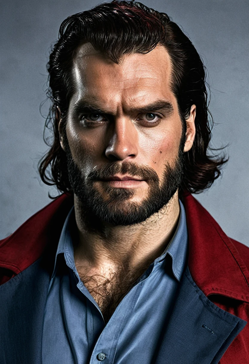 Henry Cavill as Hellboy realistic as movie description