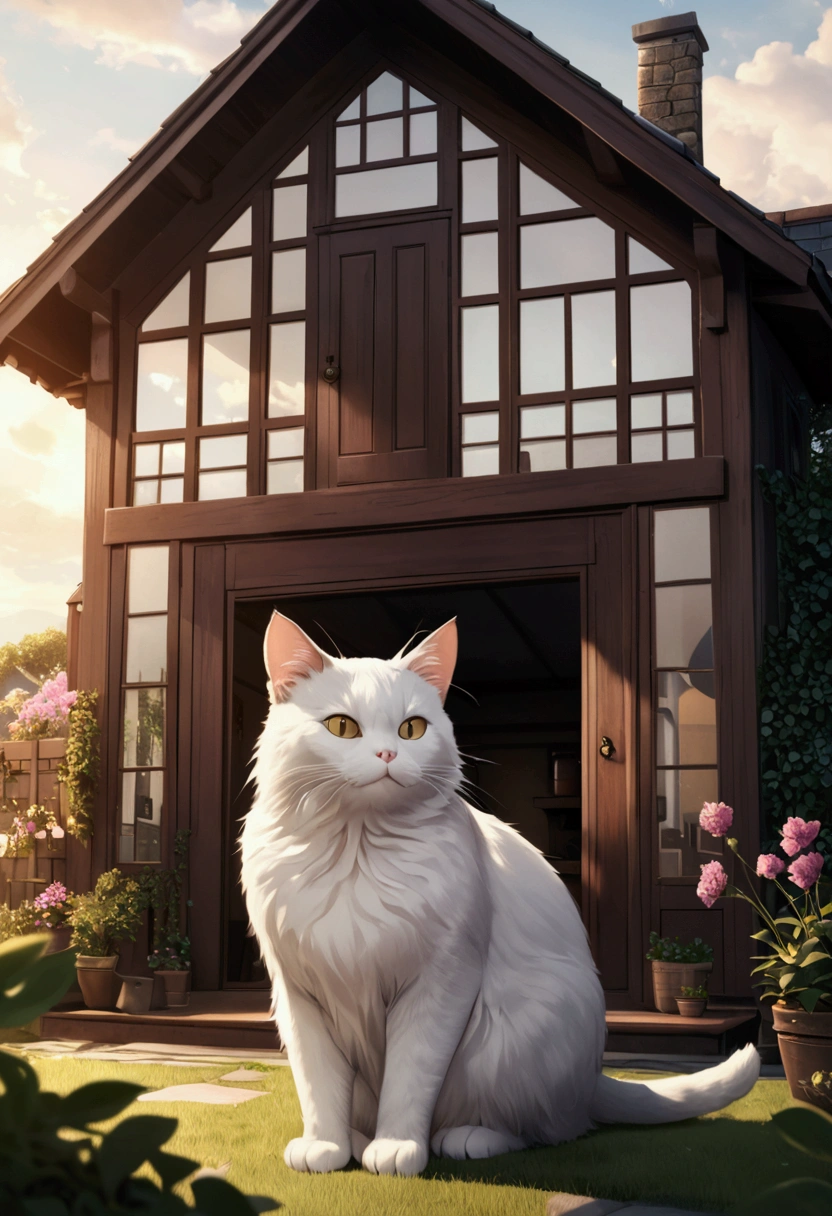 A cat bigger than a house