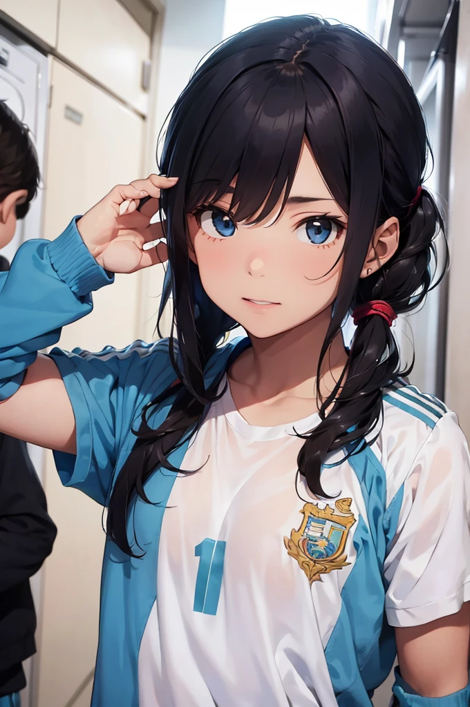 Messi with Argentina clothes , He&#39;s on a spaceship 