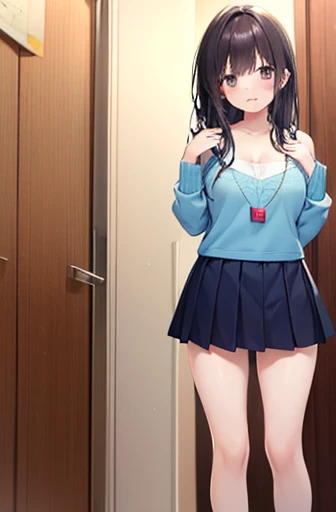 -yeld stirls、Alongside、masterpiece、Best image quality、Cute casual clothes、Gal、Cleavage、Futomo、mini skirt、Laughter