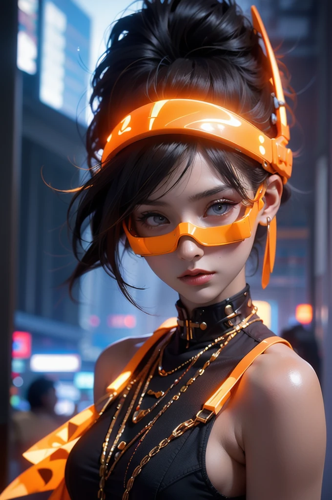 1girl,cyberpunk,science fiction,(head-mounted display:1.3),glowing,vr glasses,vaporwave,
Best quality,masterpiece,ultra high res,highly detailed, 8k, artstation, concept art, HD,âultra detailed, no blur, trending on artstation, by Alphonse Mucha, generous, warm light, bright, vivid, beautiful, intricate, elegant, perfect composition, whole atmosphere, cinematic, dramatic ambient, rich vibrant colors, full complex, fantastic epic, thought, advanced, professional, winning awarded, singular, best, emotional, gorgeous, marvelous, romantic, flowing, enhanced, color, pure, attractive, fascinating, hopeful, shiny, magnificent