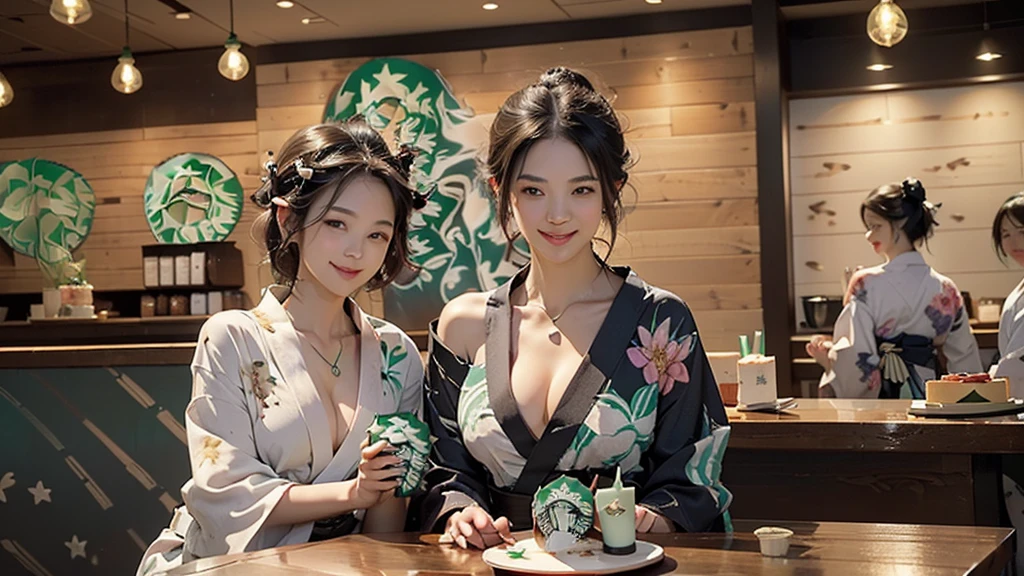 (((((((((Emphasize cleavage)))))))))
(((((((Bra is visible)))))))
(((((((((I can see your shoulders)))))))))
(((((((((Three Women)))))))))
(((((((((((Woman in floral yukata))))))))))
((((((White skin))))))
((((((Heavy makeup))))))
((((((Beautiful Face))))))
(((((((((Full body photo)))))))))
(((((((お洒落でcuteInside the Starbucks store)))))))
8k、RAW Photos、Highest quality、Super detailed、Super Resolution、Ultra HD、8k wallpaper、Amazing details
(((((((((((Inside the Starbucks store)))))))))))、
((((((Sit down and eat cake、Drink Starbucks coffee、smile))))))、((Heart Necklace))
Modern and sleek design:Interior design using natural materials、Many of the designs are warm and made using wood and metal.。 Large windows:自然光をたっぷり取り入れるためのLarge windowsがあり、Providing a bright and open space。 Green Interior:Potted plants are effectively placed、It creates a relaxing atmosphere。 artwork:Works by local artists、Starbucks-related art on display。 Cozy seating:Cushioned chairs and sofas、Bar sheet etc.、A variety of seating options available。 Open kitchen area:Being able to see how drinks and food are made、We provide peace of mind and transparency。 Unique lighting:Antique lamps and chandelierodern lighting fixtures are used。 Comfortable background music:Relaxing music is playing、A comfortable space is provided。 Wide々Table space:一人でもグループでも使いやすいWide々There is a table with。 Community Table:There is a large table where you can socialize with other customers.。 Seasonal decorations:The decorations are themed according to the season.。 Design with a local feel:The design incorporates the local culture and characteristics.。 Fragrance production:コーヒーの香りが店内にWideがり、A space that satisfies the five senses has been created.。 Conversation with a barista:フレンドリーなConversation with a baristaが楽しめるカウンターエリアがあります。
8k、RAW Photos、Highest quality、masterpiece:1.2、Super detailed、Super Resolution、Ultra HD、8k wallpaper、Amazing details、Photorealistic:1.4、Having fun by the water、Full Body Shot、Full body photo、High-resolution RAW color photos、Professional photos、A scene full of emotion、Very detailed and beautiful、Ultra HD、8k wallpaper、Amazing details、Huge file sizes、Highly detailed beautiful girls、Highly detailed face Highly detailed eyes、Extremely realistic skin、 Highly detailed fingers, Highly detailed nose, Highly detailed mouth, Perfect Anatomy, Highly detailed background, Highly detailed clothing, , cute女の子, Famous Japanese Idols, cute, Realistic body, Slender, White skin, Glowing Skin, Slim body, Realistic Face, Delicate eyes, double eyelid,Small hands