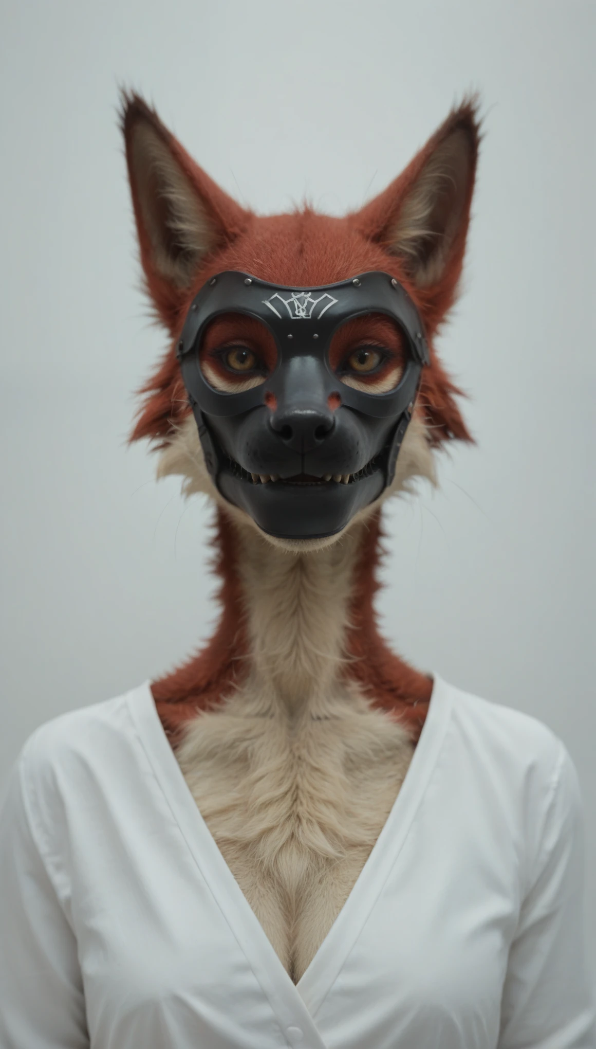 (zPDXL2), score_9, score_8_up, score_7_up, source_anime, 2D, FURRY,
Solo, Female, (Furry mask, Red fur with White details), ((Humanoid female))
AissistXLv2, unaestheticXL_bp5, SimplePositiveXLv2, zPDXL2 PonyXLV6_Scores