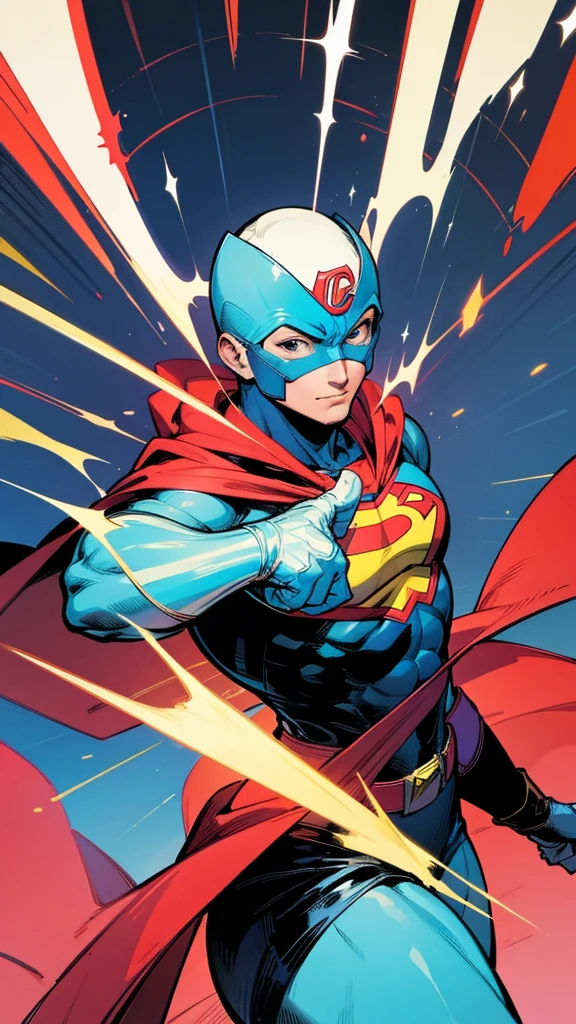 cover for coloring book with DC Comics heroes