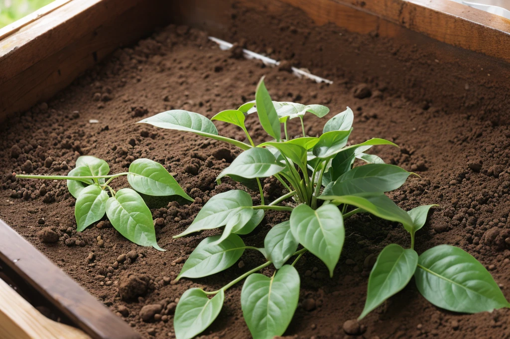 The first day of mung bean germination