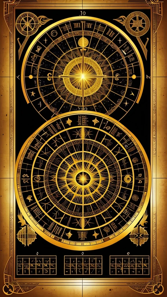 Create an image that combines elements of astrology and numerology, while emphasizing a rational approach. Depict an astrological chart and numerical symbols presented in a scientific context, with infographics, diagrams and statistics that illustrate their impact and application in the modern world. Add elements that emphasize analytical approach and critical thinking, all in the same styl