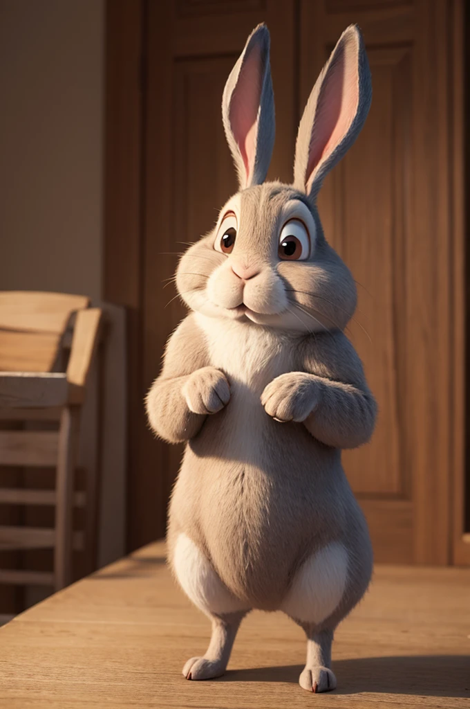 Pixar rabbit standing