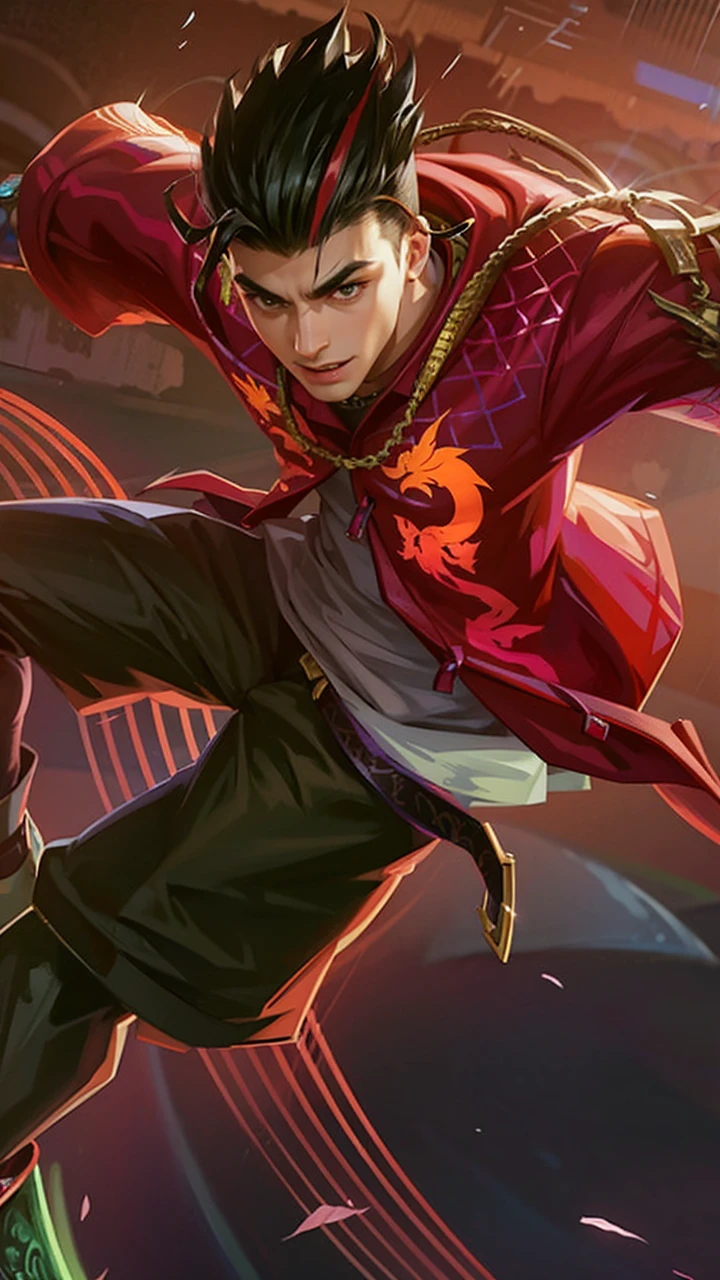 Best quality, masterpiece, detailed skin texture, detailed clothes texture, detailed face, super detail, 8k, intricate detail, 1 boy, The color doesn't change, Muscle guy, 1 guy