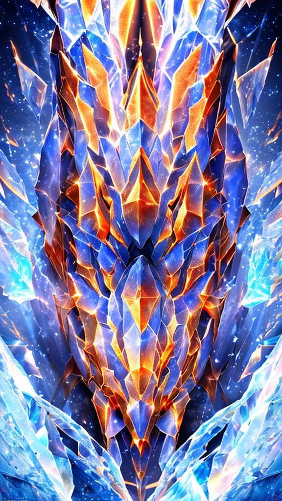 beautiful detailed ice world, burning demonic entity, clashing ice and fire, (best quality,4k,8k,highres,masterpiece:1.2),ultra-detailed,(realistic,photorealistic,photo-realistic:1.37),fantasy,surreal,dramatic lighting,cinematic,vivid colors,intricate details,dramatic composition