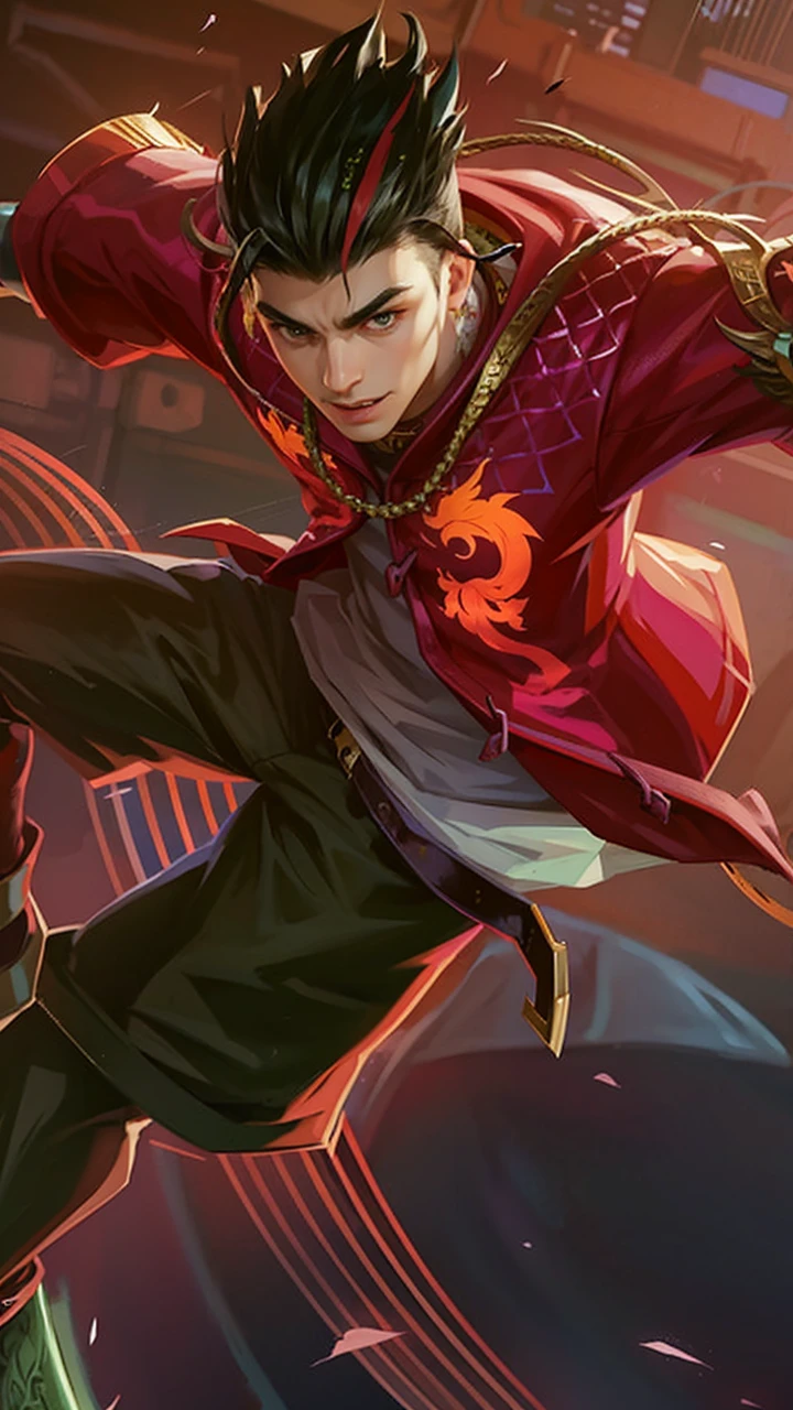 Best quality, masterpiece, detailed skin texture, detailed clothes texture, detailed face, super detail, 8k, intricate detail, 1 boy, The color doesn't change, Muscle guy, 1 guy