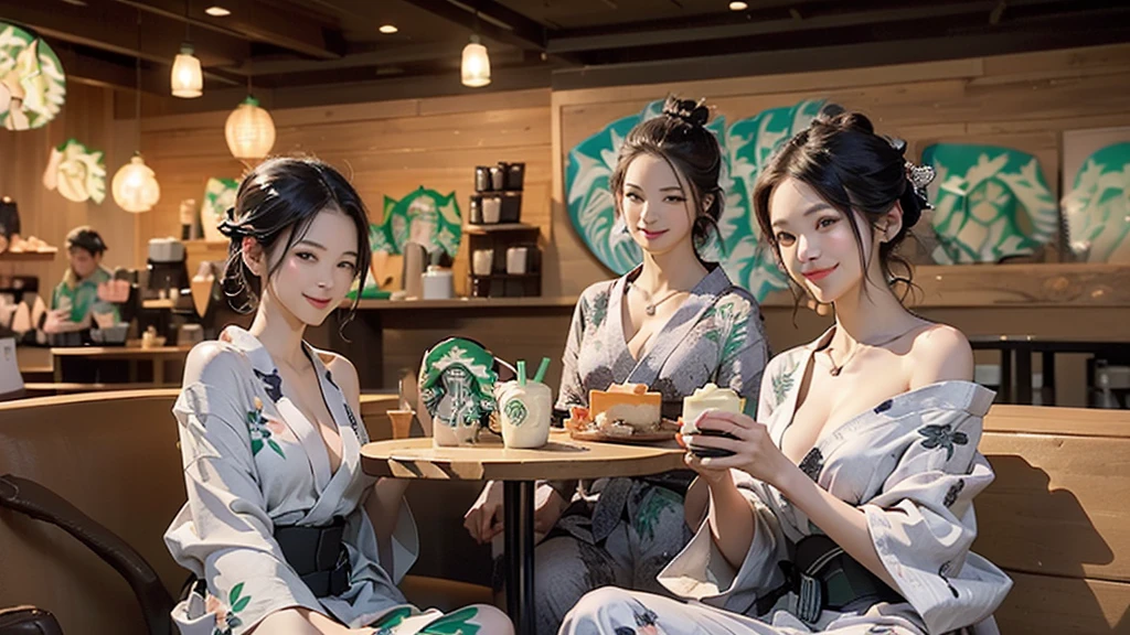 (((((((((Emphasize cleavage)))))))))
(((((((Bra is visible)))))))
(((((((((I can see your shoulders)))))))))
(((((((((Three Women)))))))))
(((((((((((Woman in floral yukata))))))))))
((((((White skin))))))
((((((Heavy makeup))))))
((((((Beautiful Face))))))
(((((((((Full body photo)))))))))
(((((((お洒落でcuteInside the Starbucks store)))))))
8k、RAW Photos、Highest quality、Super detailed、Super Resolution、Ultra HD、8k wallpaper、Amazing details
(((((((((((Inside the Starbucks store)))))))))))、
((((((Sit down and eat cake、Drink Starbucks coffee、smile))))))、((Heart Necklace))
Modern and sleek design:Interior design using natural materials、Many of the designs are warm and made using wood and metal.。 Large windows:自然光をたっぷり取り入れるためのLarge windowsがあり、Providing a bright and open space。 Green Interior:Potted plants are effectively placed、It creates a relaxing atmosphere。 artwork:Works by local artists、Starbucks-related art on display。 Cozy seating:Cushioned chairs and sofas、Bar sheet etc.、A variety of seating options available。 Open kitchen area:Being able to see how drinks and food are made、We provide peace of mind and transparency。 Unique lighting:Antique lamps and chandelierodern lighting fixtures are used。 Comfortable background music:Relaxing music is playing、A comfortable space is provided。 Wide々Table space:一人でもグループでも使いやすいWide々There is a table with。 Community Table:There is a large table where you can socialize with other customers.。 Seasonal decorations:The decorations are themed according to the season.。 Design with a local feel:The design incorporates the local culture and characteristics.。 Fragrance production:コーヒーの香りが店内にWideがり、A space that satisfies the five senses has been created.。 Conversation with a barista:フレンドリーなConversation with a baristaが楽しめるカウンターエリアがあります。
8k、RAW Photos、Highest quality、masterpiece:1.2、Super detailed、Super Resolution、Ultra HD、8k wallpaper、Amazing details、Photorealistic:1.4、Having fun by the water、Full Body Shot、Full body photo、High-resolution RAW color photos、Professional photos、A scene full of emotion、Very detailed and beautiful、Ultra HD、8k wallpaper、Amazing details、Huge file sizes、Highly detailed beautiful girls、Highly detailed face Highly detailed eyes、Extremely realistic skin、 Highly detailed fingers, Highly detailed nose, Highly detailed mouth, Perfect Anatomy, Highly detailed background, Highly detailed clothing, , cute女の子, Famous Japanese Idols, cute, Realistic body, Slender, White skin, Glowing Skin, Slim body, Realistic Face, Delicate eyes, double eyelid,Small hands