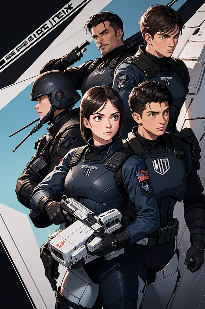 affiche de film inspirer de "Starship troopers", army propaganda poster "infanterie mobile de starship troopers, avec un soldats en armure dans le style de starship troopers, se battant contre des arachnides de starship troopers 