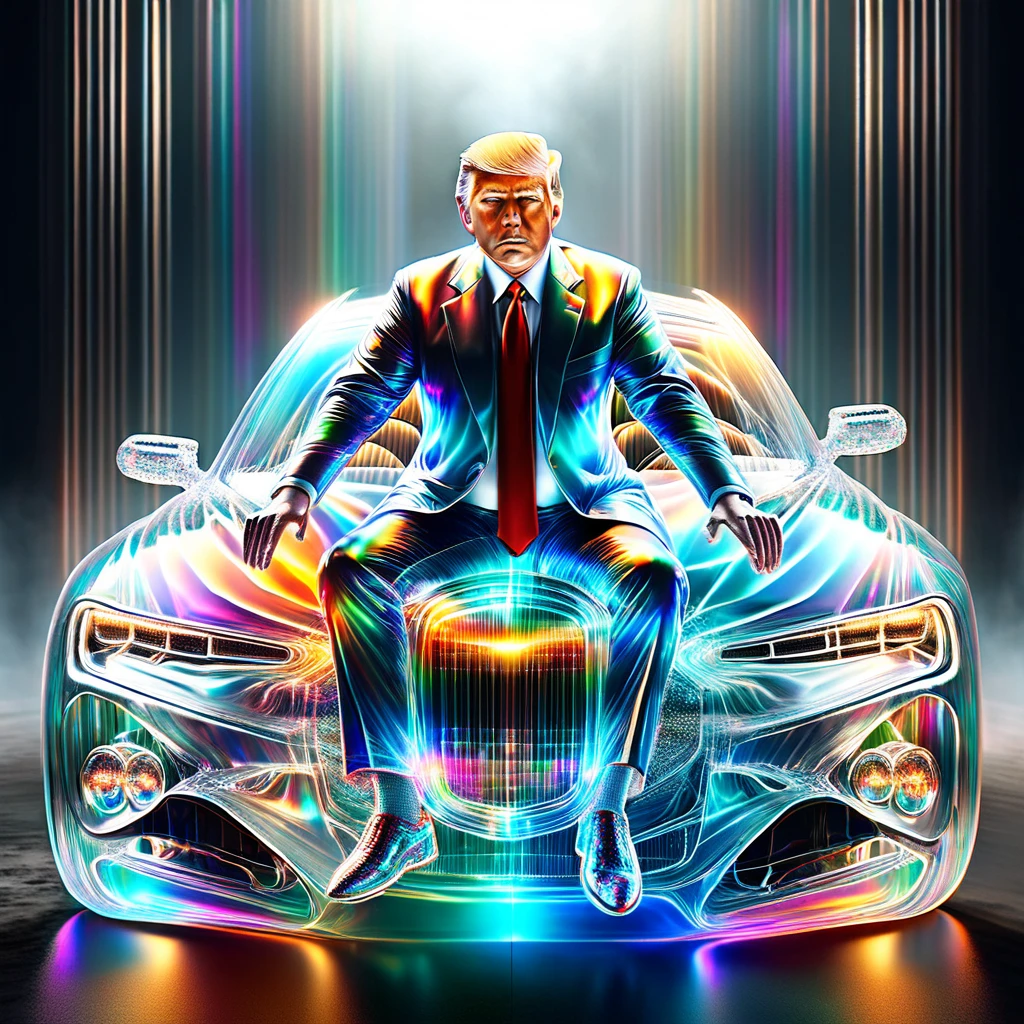 hyper detailed masterpiece, dynamic realistic digital art, incredible quality,transparentes,  Donald Trump, Good luck, protection DonMSp3ctr4lXL