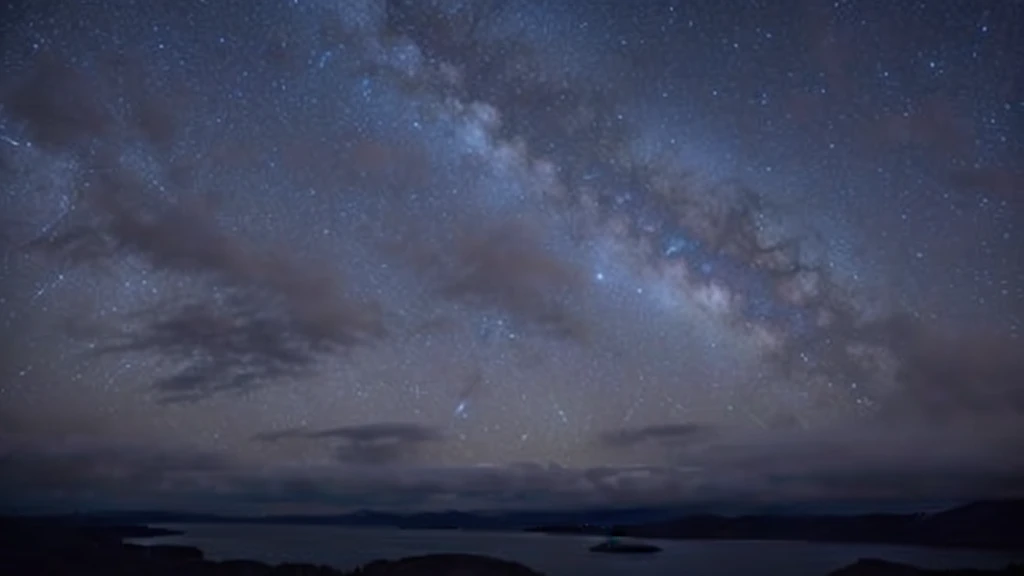 arafed view of the milky and the milky over a lake, stary sky, stars filled sky, night covered in stars, sky strewn with stars, nightsky, sky full of stars, with the sky full of stars, night sky full of stars, the sky has the milky way, starlit sky, starry sky, starry skies, dark starry sky