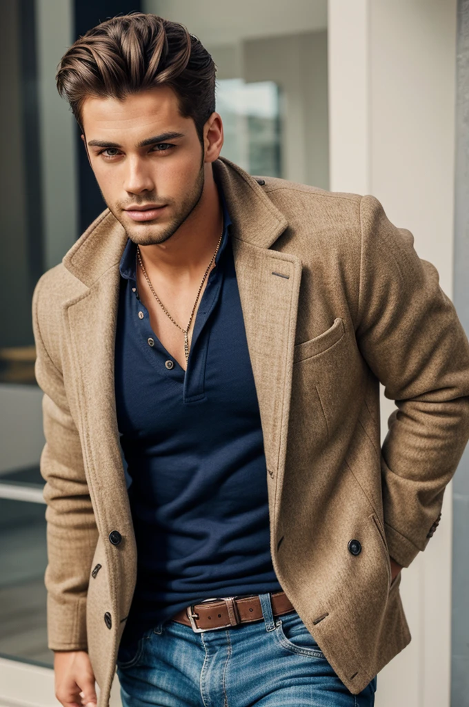 A handsome boys image stylish