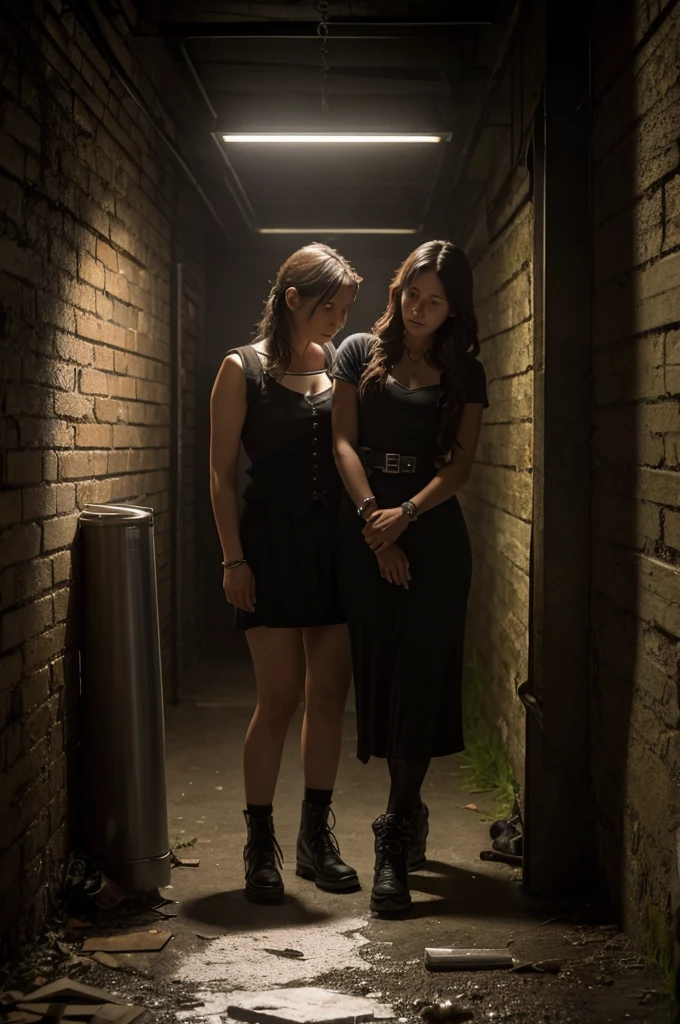 A mother and her 20-year-old daughter are caught up in a death game in a dark warehouse.