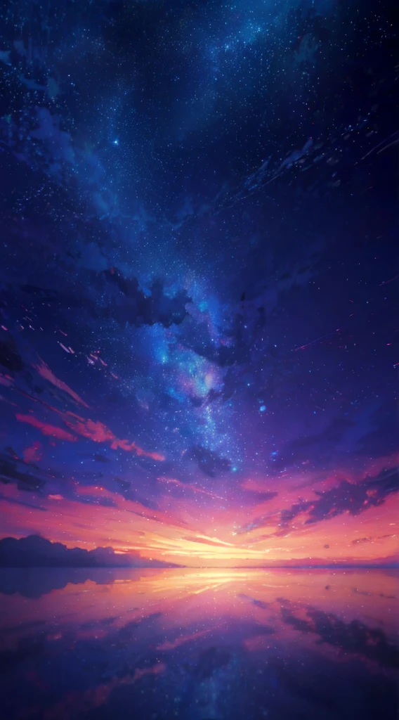 Pillar of light in the center,Fantasy,Fantasy,Beautiful sky anime scene with stars and planets, Space Sky. by makoto shinkai, anime art wallpaper 4k, anime art wallpaper 4k, Anime Art Wallpapers 8K, anime wallpaper 4k, anime wallpaper 4k, 4k anime wallpaper, Anime Sky, Awesome Wallpapers, Anime Background, Heavenly planets in the background, Anime Background art