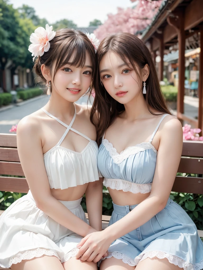 ((masterpiece: 1.3),8k, Realistic, RAW Photos, Highest quality: 1.4), (One Girl), beautiful顔, (Brown long hair: 1.3), Highlights in the Eyes, eyelash, 目の中のbeautifulディテール, (Realistic Skin),beautiful肌, Transparency、(beautiful)、 bust, smile, teeth, Confused, charm, 超High resolution, Ultra-realistic, High resolution, Golden Ratio, Clear eyes, Looking into the camera, ear, Shine, Long neck, double eyelid, Big eyes, cheek, kind character, charm personality, kind, Move, 圧倒的なcharm, bright personality
