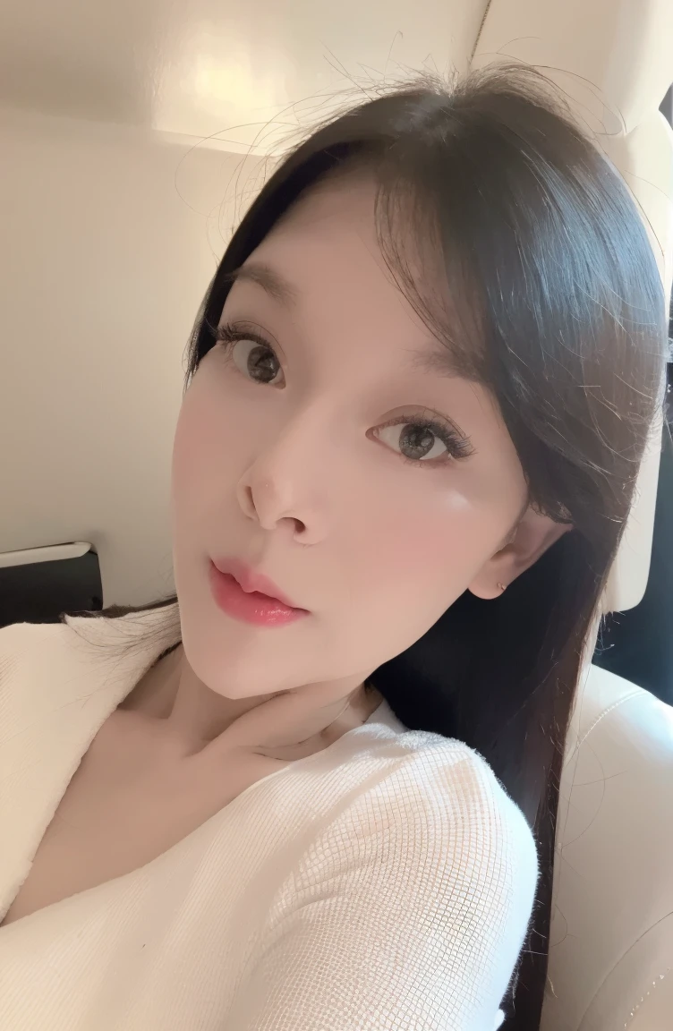 1girl, beautiful detailed eyes, beautiful detailed lips, extremely detailed face, long eyelashes, flawless skin, flowing long black hair, shiny hair, intricate makeup, delicate eyeshadow, light freckles, plain hanfu dress, shoulders, arms, (best quality,4k,8k,highres,masterpiece:1.2),ultra-detailed,(realistic,photorealistic,photo-realistic:1.37),cinematic lighting, warm color tones
