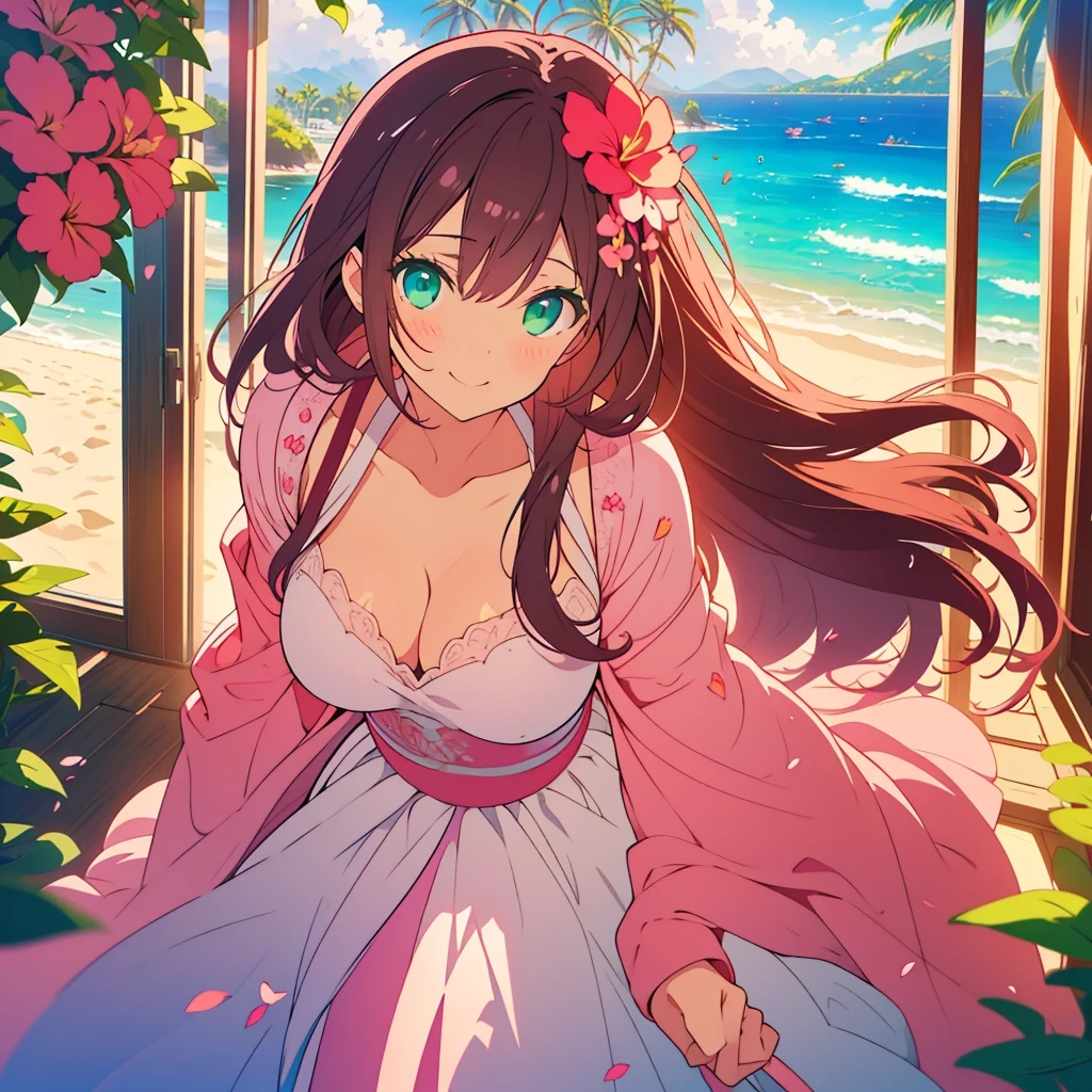 ocean, green eyes, highlight on eyes,