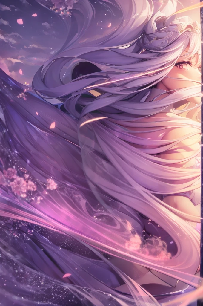 {{{masterpiece}, }}, {Extremely detailed CG unity 8k wallpaper}, Astonishing, Fine details, Solitary, {{Flowing hair}, }, {{Cherry blossoms}, }, outdoor, Sky, {{wind}, }, Detailed background, Beautiful and delicate eyes, transparent:evening dress:0.3, cleveage, smart student, {{whole body}, }, Dynamic poses, Dynamic Angle, cleveage, Looking at the audience, Detailed clothes, light, close up, best quality