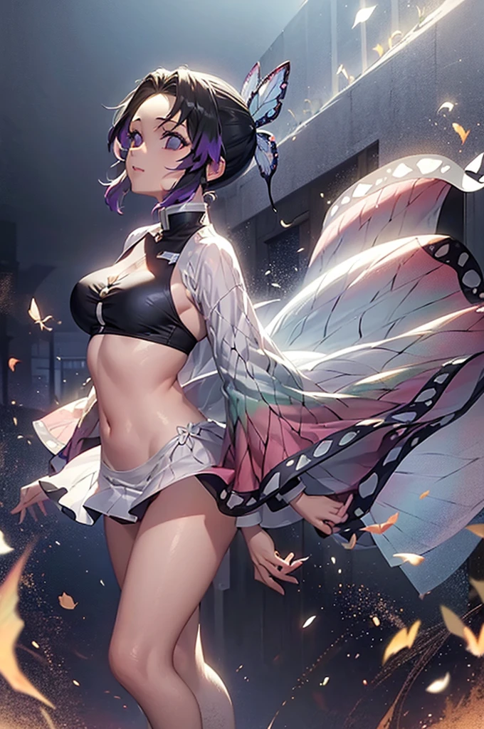 photoillustration of double exposure of merged two different tone, Half-faded woman, Half-flame spirit, (Transparency 0.5), Symmetrical(Symmetric:1.0)Sagittal cut ((Cut in half vertically:1.0))Seamless mix integration, wearing micro string bikini((See through:0.8))bikini, Big Breasts ((Transparency 0.5)), Iconic standing pose(Torn Dress 1.5)Engulfed in smoke, Dramatic Shadows, Dramatic Light, Interlaced Elements, Fantasy art, two face tone, Two Bodies_tone, very_Long Hair, Flowing Hair, Opposite digitally manipulated photo art, Ultra-realistic, Very detailed, Crisp clarity, High Contrast, Exposure, atmosphere, Rich texture, Complex Pattern, Vibrant colors, Cinema Lighting, Realistic, Accurate anatomical proportions.