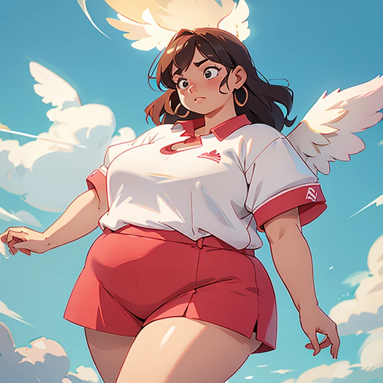 women, angel, gorda