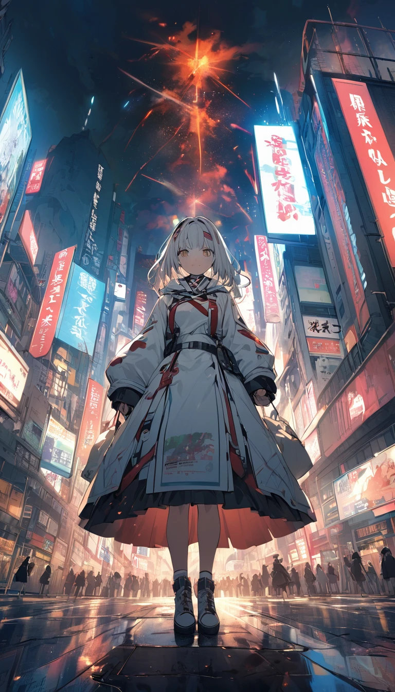 Shibuya 1000 years after human extinction