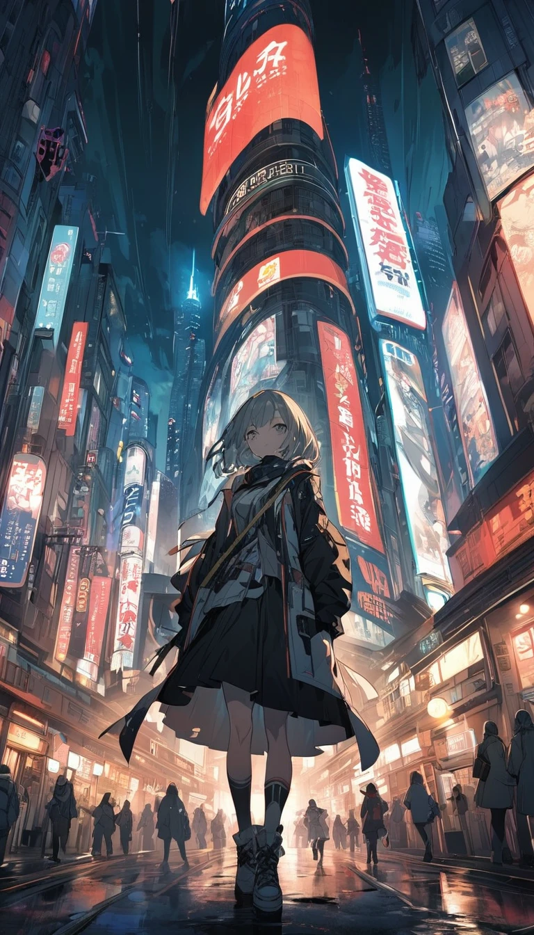 Shibuya 1000 years after human extinction