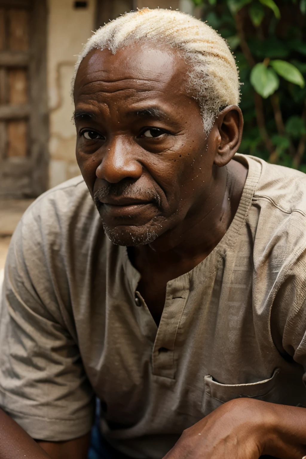 An old African man 