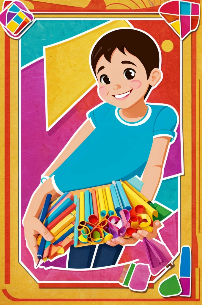 Creat a tween craft cartoon picture