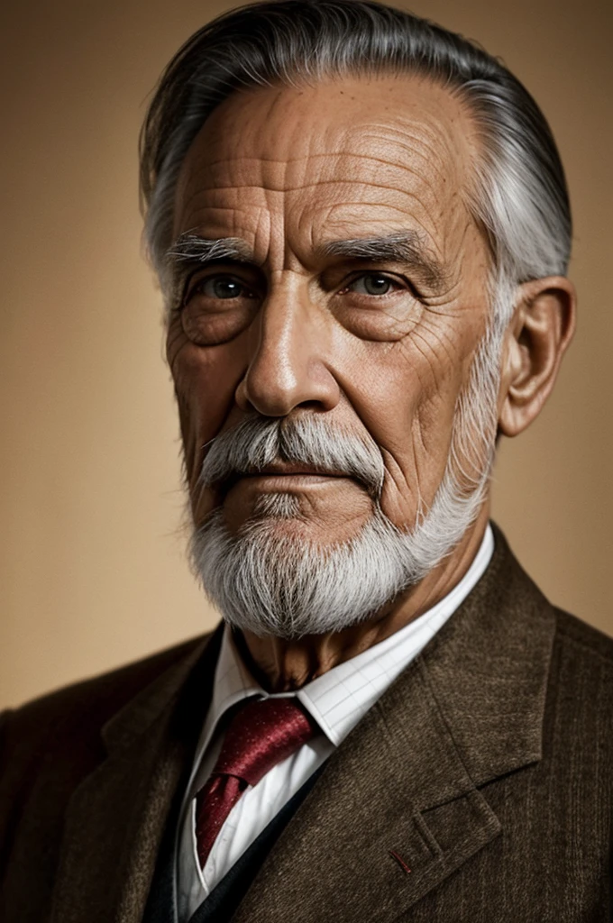 """""""half-length portrait of man , 100 years old, ultra realistic, detailed"""""""
